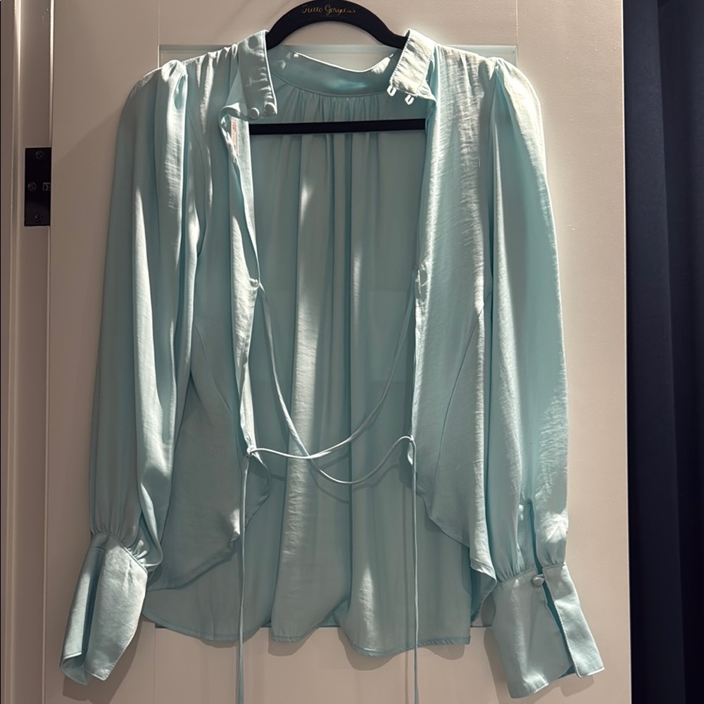 Light Blue Women's Top